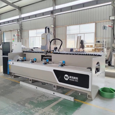 3200мм 3 оси ATC CNC Drilling и фрезерная машина для алюминиевых окон двери и шторы стены