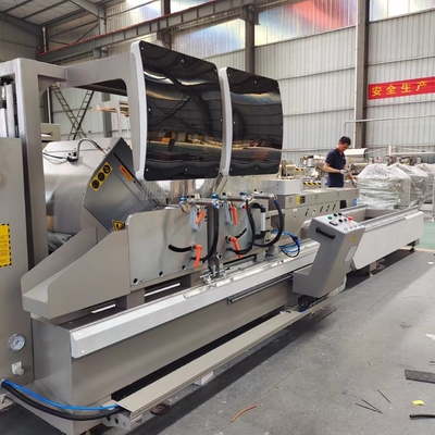 550 лезвие пилы Алюминий UPVC дверь окна Режущая машина CNC Двойная голова Режущая пила