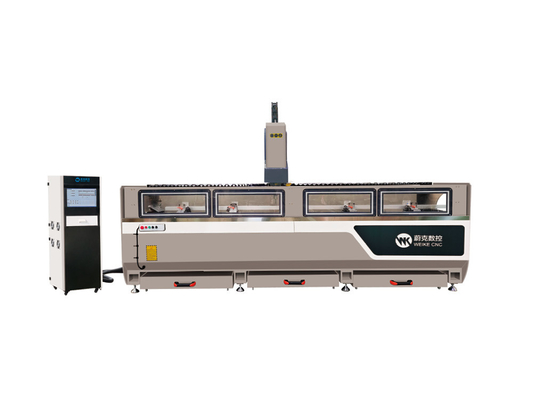 Прозора дверь CNC обрабатывающей машины на алюминиевом профиле для CNC бурения фрезерной функции