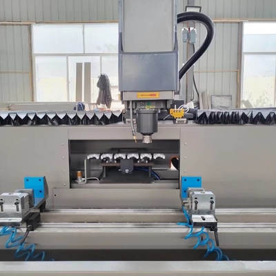3200мм 3 оси ATC CNC Drilling и фрезерная машина для алюминиевых окон двери и шторы стены
