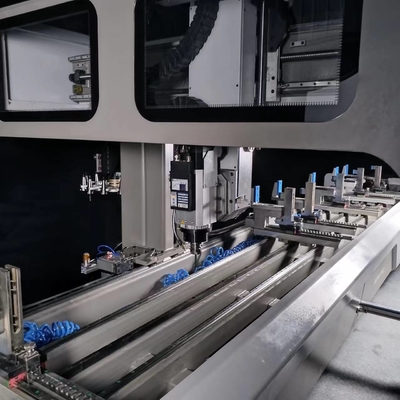 CNC сверление фрезерная краска нажатие резка конца фрезерная на Алу профиль Машины CNC станков с 4 управляемой оси