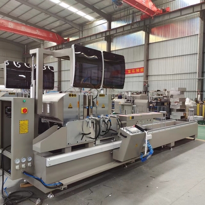 Диаметр 600 мм Большой размер CNC двойная митра режущая пила с функцией печати