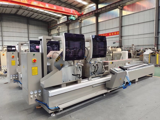 Дверные окна Алюминиевая машина двойная митра пила для окон CNC режущая пила