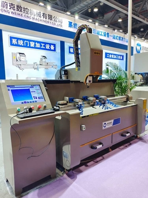 Производитель поставки двойной головы CNC буровой фрезерной машины с рабочей длиной 1500 мм
