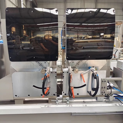 CNC алюминиевая машина для оконных дверей 500 мм Cnc двойная головка режущая пила
