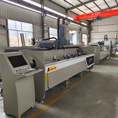 3 CNC машины 3200mm двери окна оси филировальная машина алюминиевых UPVC алюминиевого сверля и
