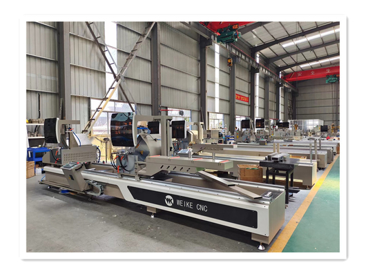 Алюминиевая двойная режущая пила WJM-CNC-600*4200