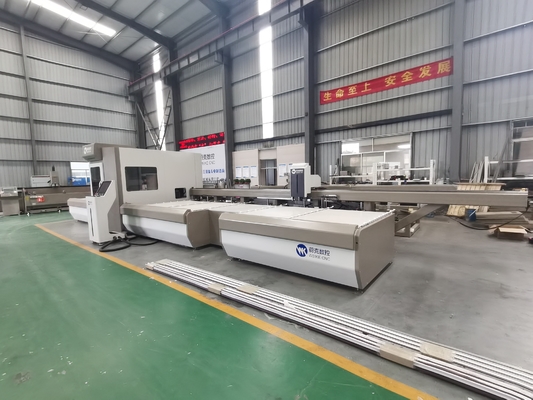 550 Ключевое лезвие CNC Промышленный центр резки алюминия для стенки занавески с углом резки 45 и 90
