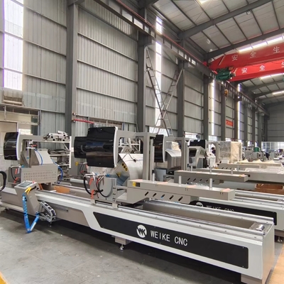 4000 мм 5000 мм 6000 мм CNC алюминиевая UPVC режущая машина двойная митра режущая пила