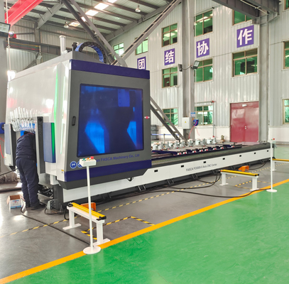 Высокоточный 5-осевой рабочий центр CNC для промышленных алюминиевых профилей