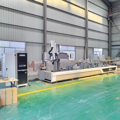 Алюминиевая режущая машина CNC 4-осевое бурение фрезерная и режущая машина для шторы стены и окна двери