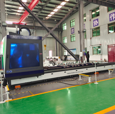 6500 мм 7000 мм 5 оси CNC Алюминиевый Профиль Обработка Центр с 12kw Провер шпиндель