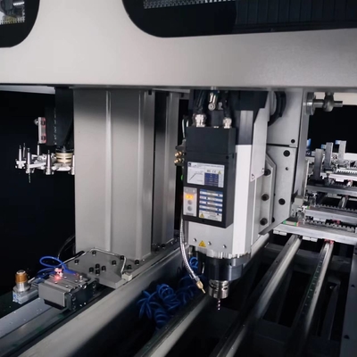 Горизонтальный алюминиевый центр Cnc 4 осей подвергая механической обработке для алюминиевого профиля сверля и филируя