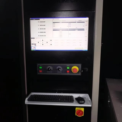 Ось 4 обрабатывая алюминиевый подвергая механической обработке центр для профиля окна и ненесущей стены двери