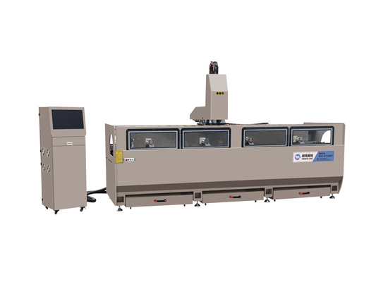 Двухглавный CNC буровой и фрезерный станок для алюминиевого профиля